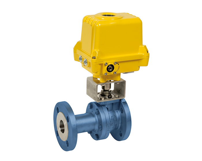 Carbon steel ball valve 340 AICG PN40 DN15 + SA05X 230V AC